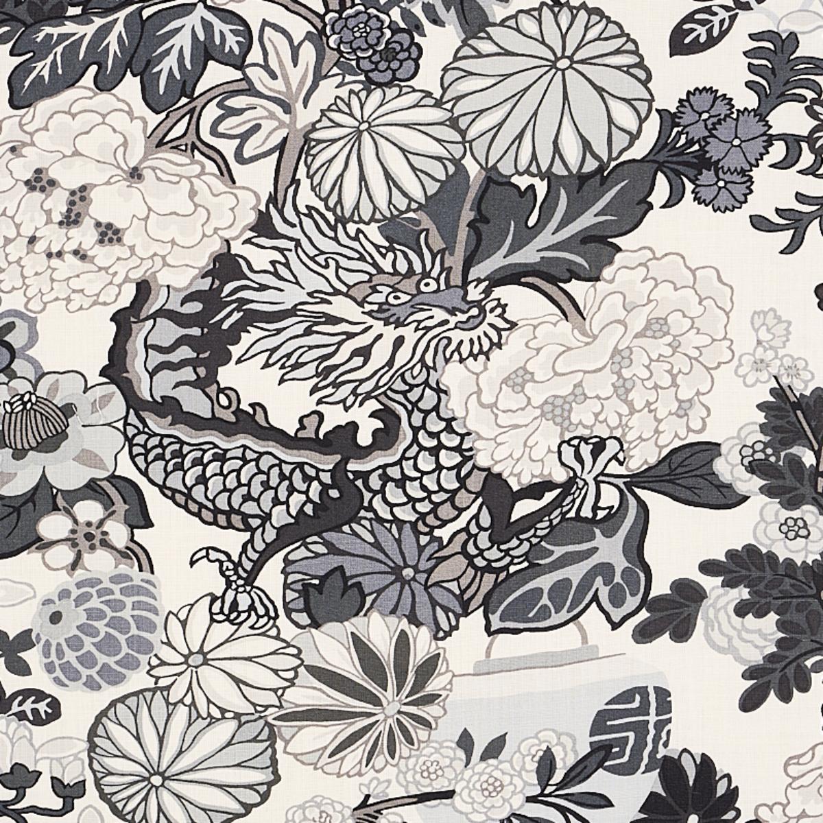 Chiang Mai Dragon Fabric Sample