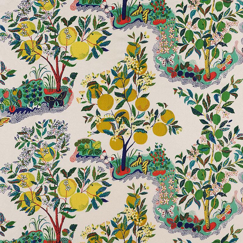 Citrus Garden Fabric Sample
