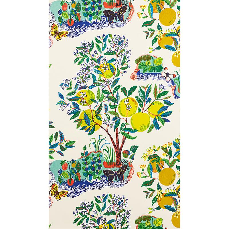 Citrus Garden Wallpaper Sample