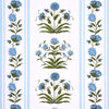 Poppy Stripes Wallpaper - Blue