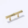 Bute Bamboo 2.5" Pull - Unlacquered Polished Brass