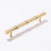Bute Bamboo 7.5" Pull - Unlacquered Polished Brass