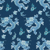 Dragon Dance Wallpaper Sample - Navy