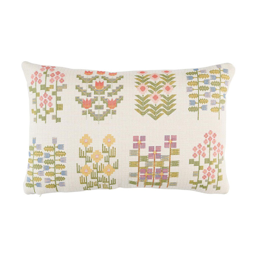 Annika Floral Tapestry Pillow