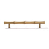 Bute Bamboo 7.5" Pull - Burnished Brass