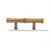 Bute Bamboo 2.5" Pull - Burnished Brass