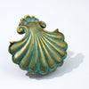 Tidewater Shell Door Knocker - Verdigris