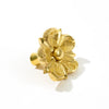 Francis Flower Knob 2" - Polished Brass