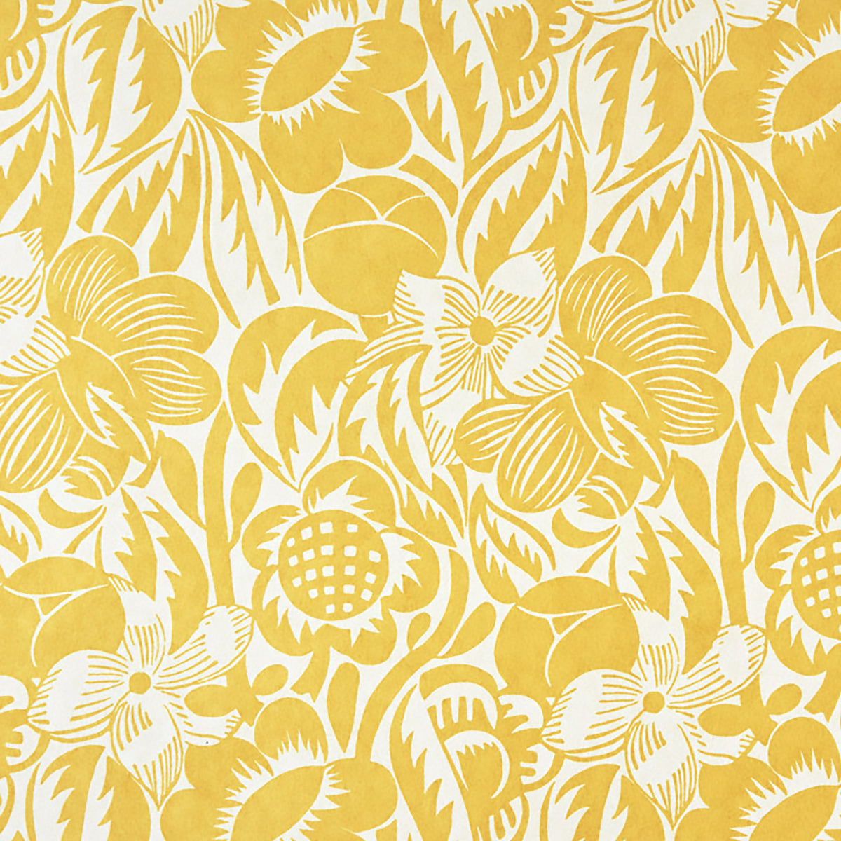 Fleurs Etoilees- Mimosa Wallpaper