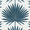 Palmetto Wallpaper Sample - Indigo