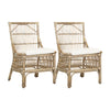 Winston Rattan Dining Chairs (Set of 2) - Natural