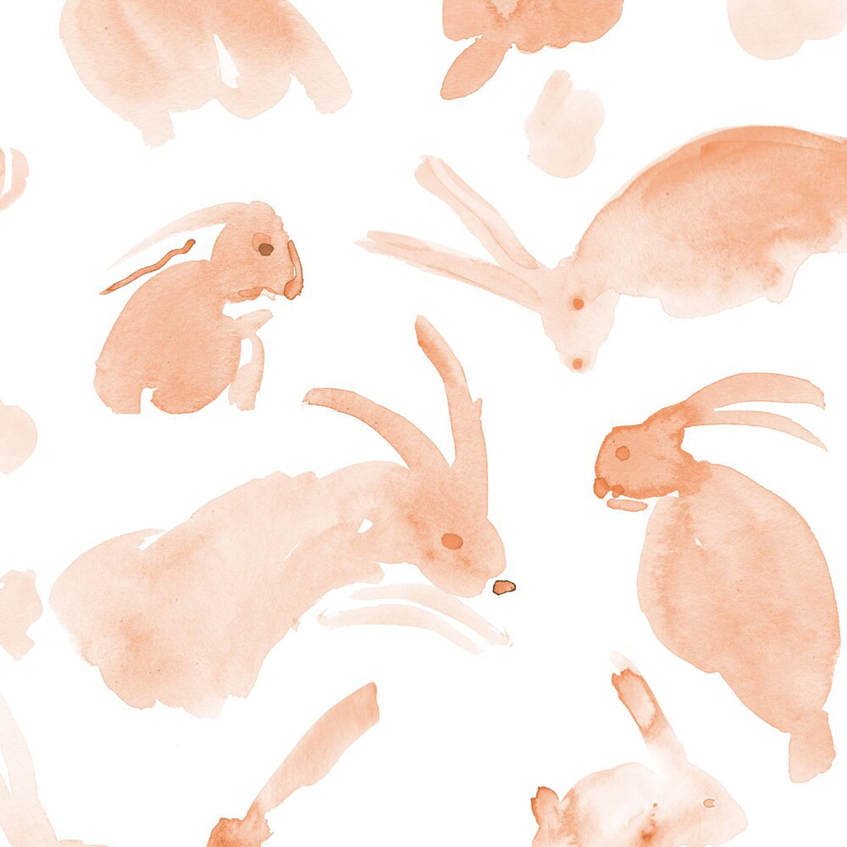 Hello, Rabbit- Melon Wallpaper