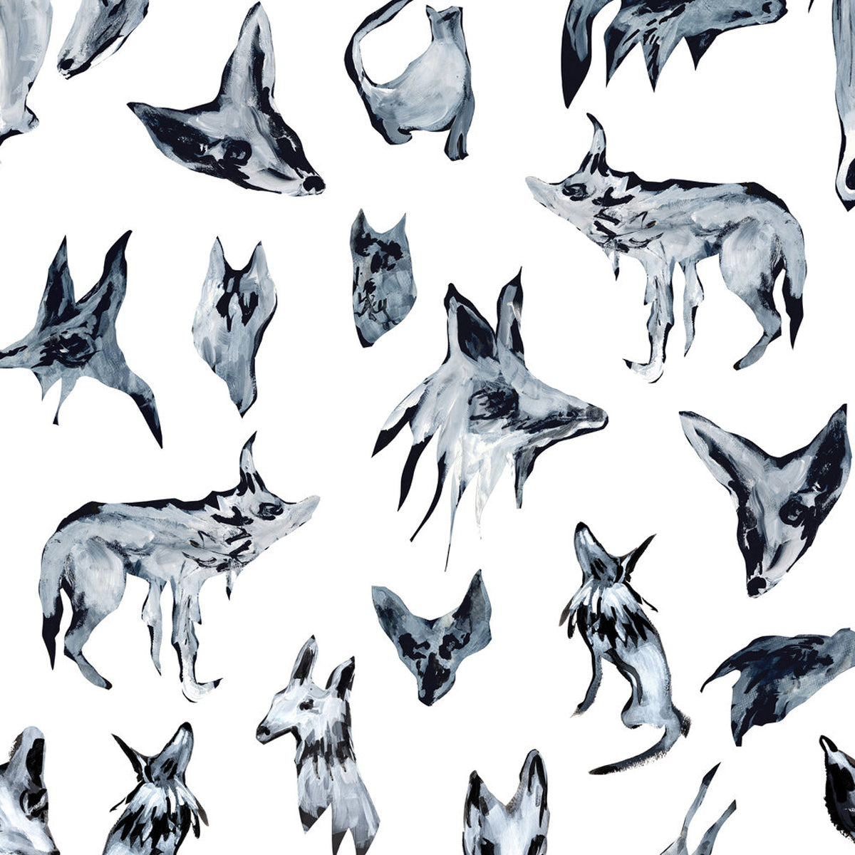 Animal Party- Snow Wallpaper
