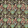 Lilia Print Fabric - Chocolate