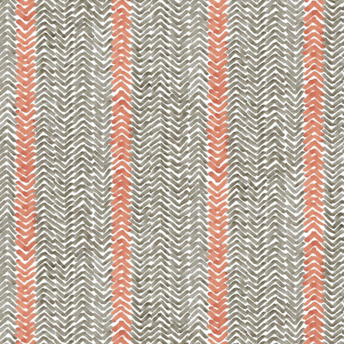 Cabana Stripe- French Grey Fabric