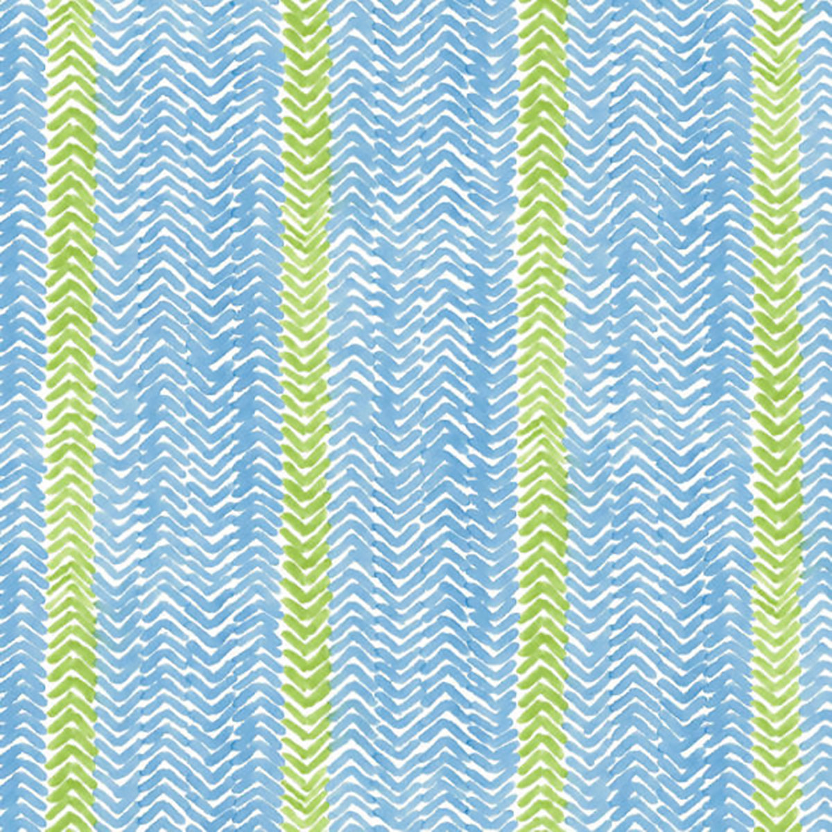 Cabana Stripe- Blue Belle Fabric