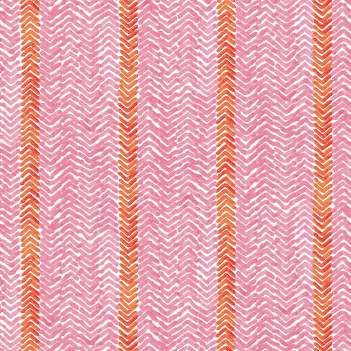 Cabana Stripe- Pamplemousse Fabric