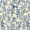 Hutch Print Fabric - Navy