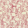 Hutch Print Fabric - Pink