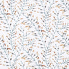 Chaconia Fabric - Amber/Slate