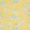 Up A Tree Wallpaper - Canary & Aqua