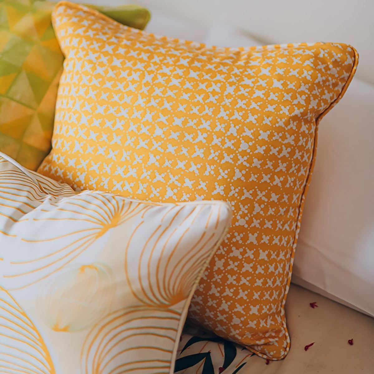 Smatte- Citron Fabric Sample