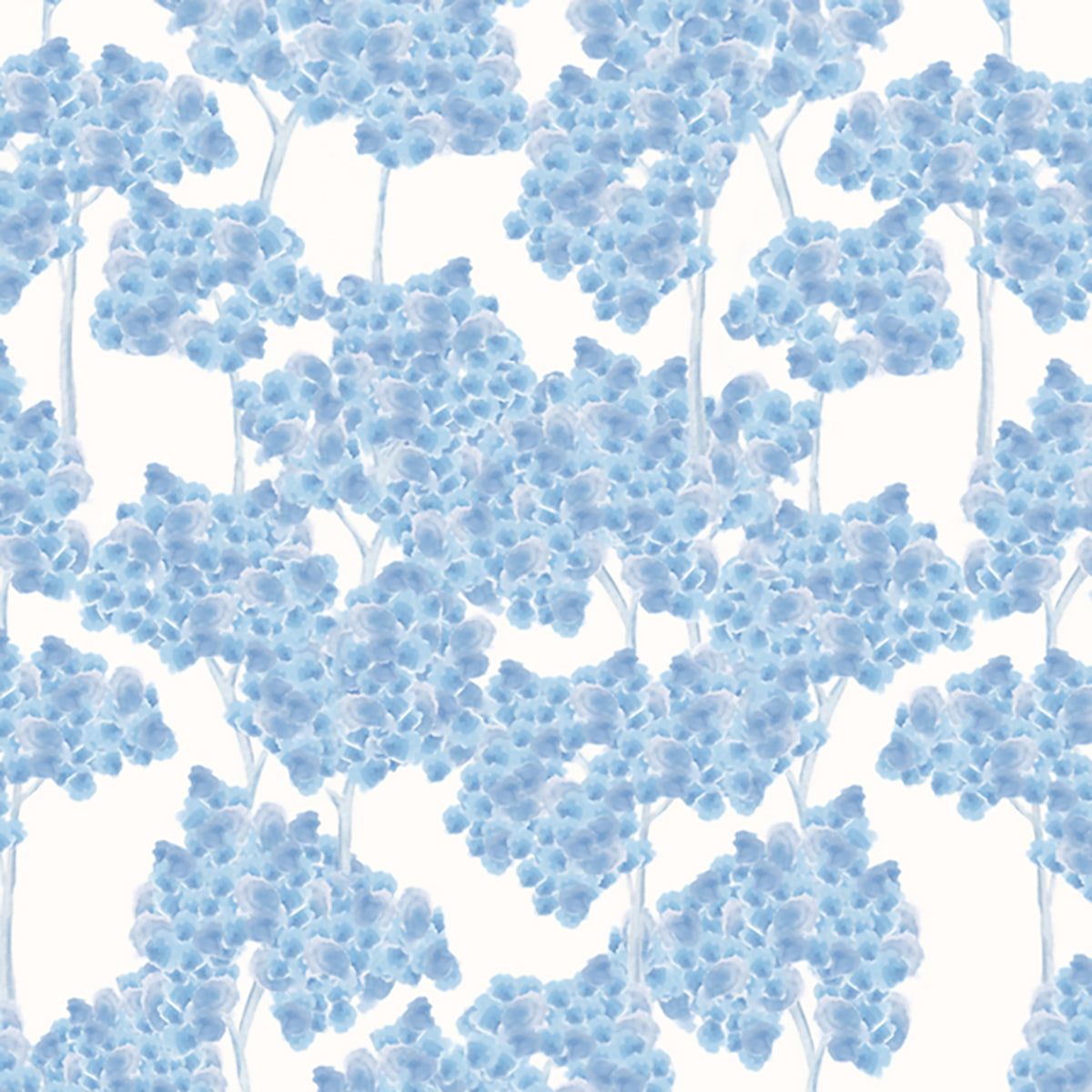 Grove Wallpaper Provence Blue Wallpaper