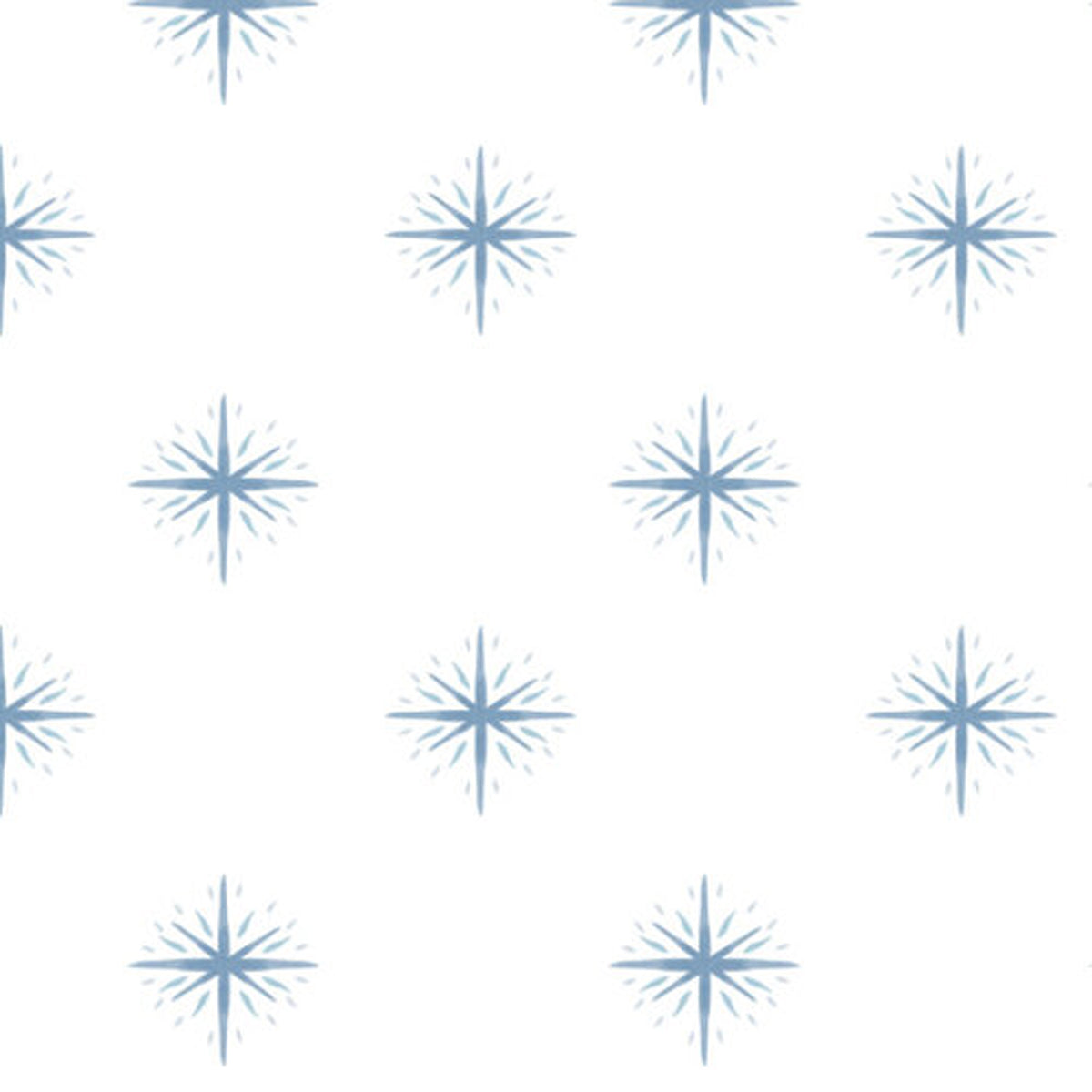Starburst- Light Blue Wallpaper