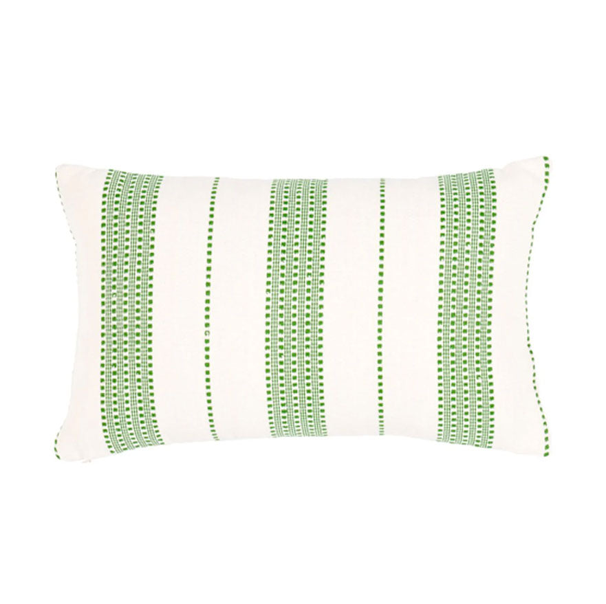 Lubeck Stripe Pillow - Green