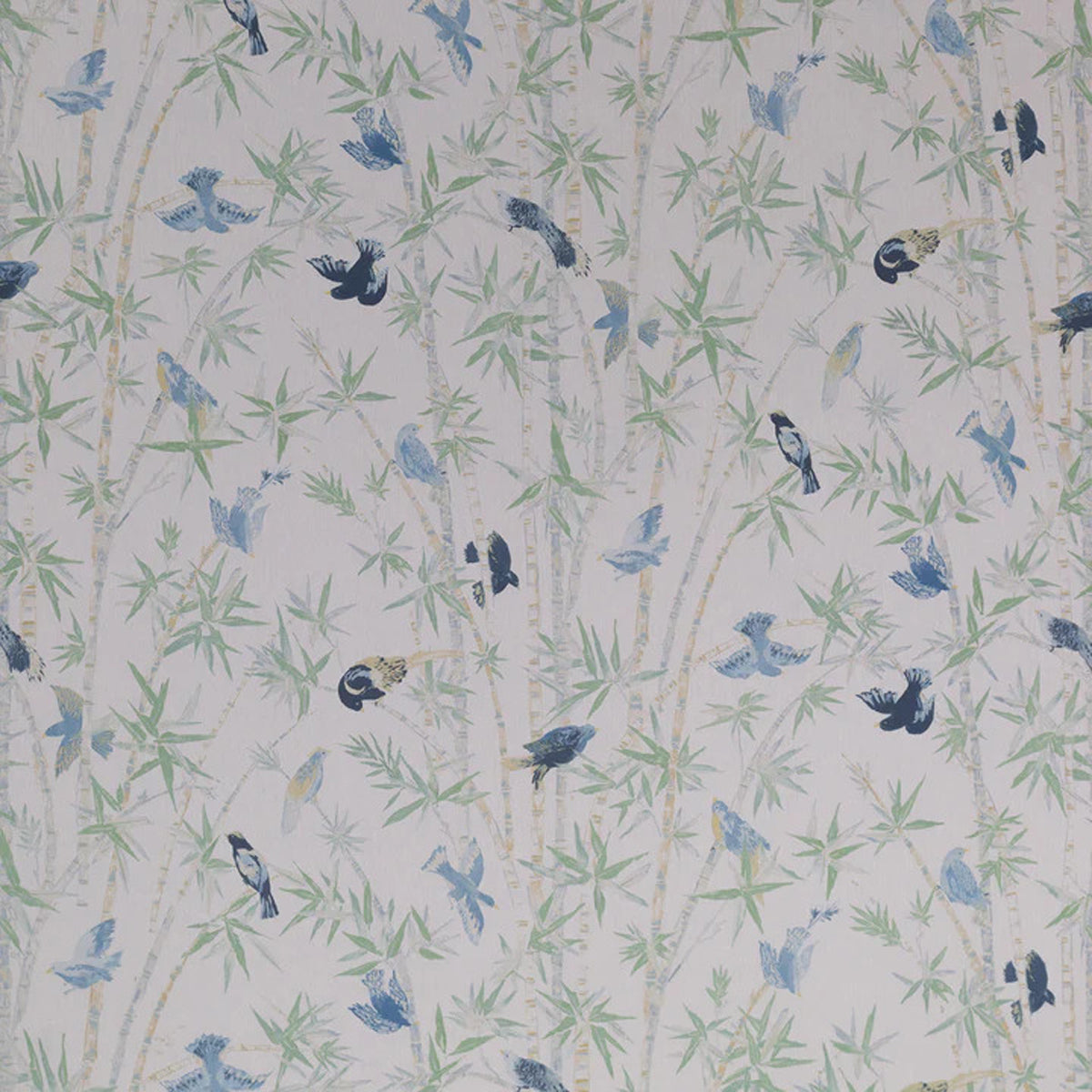 Bamboo Grove- Aqua Fabric