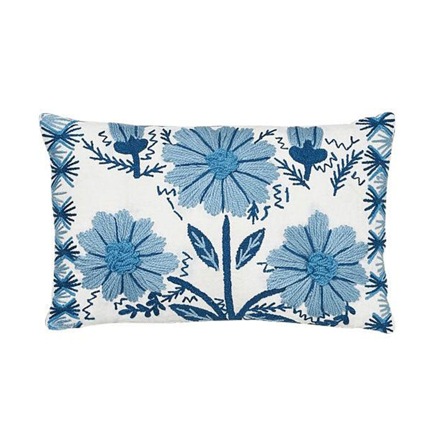 Marguerite Embroidery Pillow