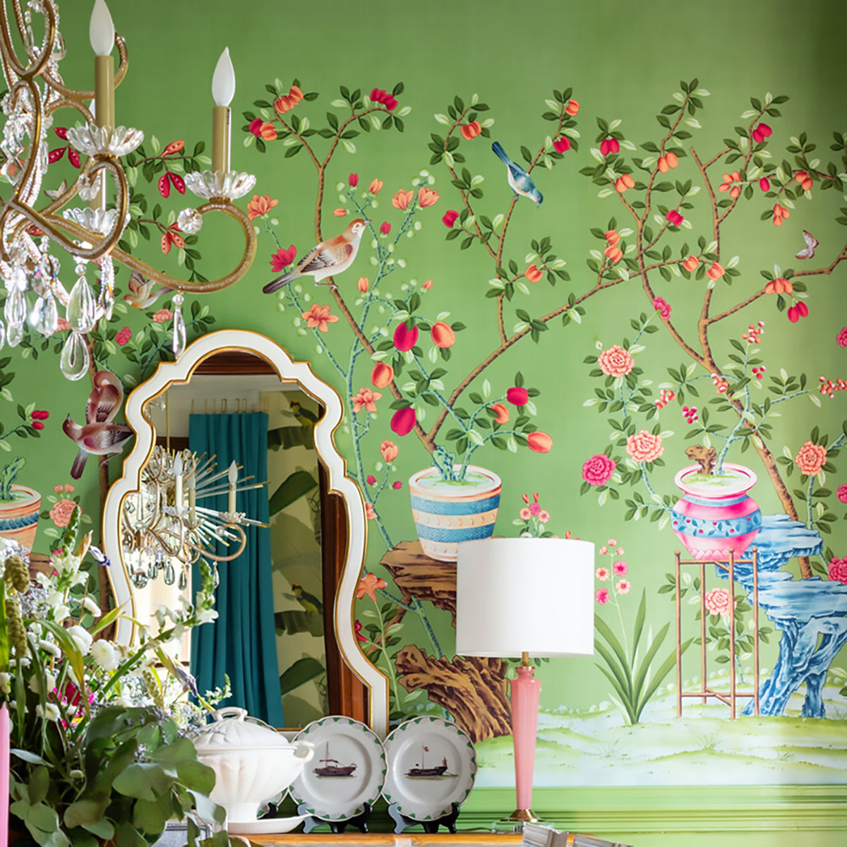 The Mural Source Bel Aire Emerald 84850