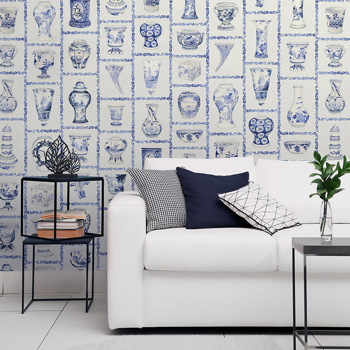 The Mural Source Cabinet of Porcelains