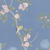Kensington Wallpaper Sample - Victoria Blue