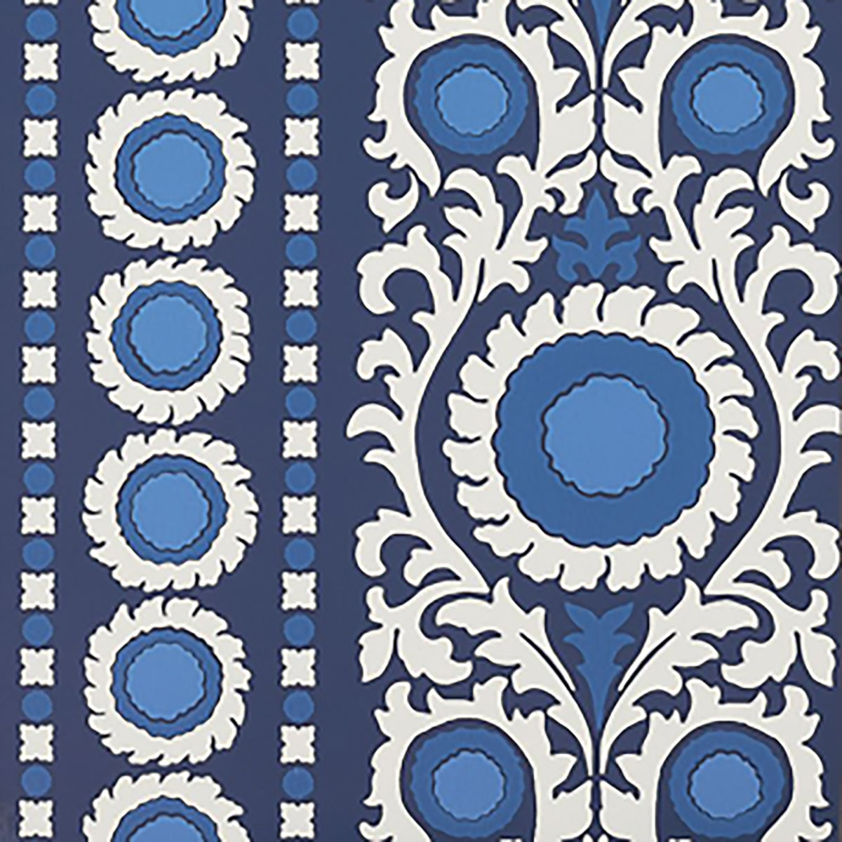 Samrina- Navy Wallpaper