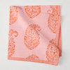 Kashmir Paisley Printed Napkin - Pink
