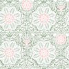 Filigree Textile Fabric - Green