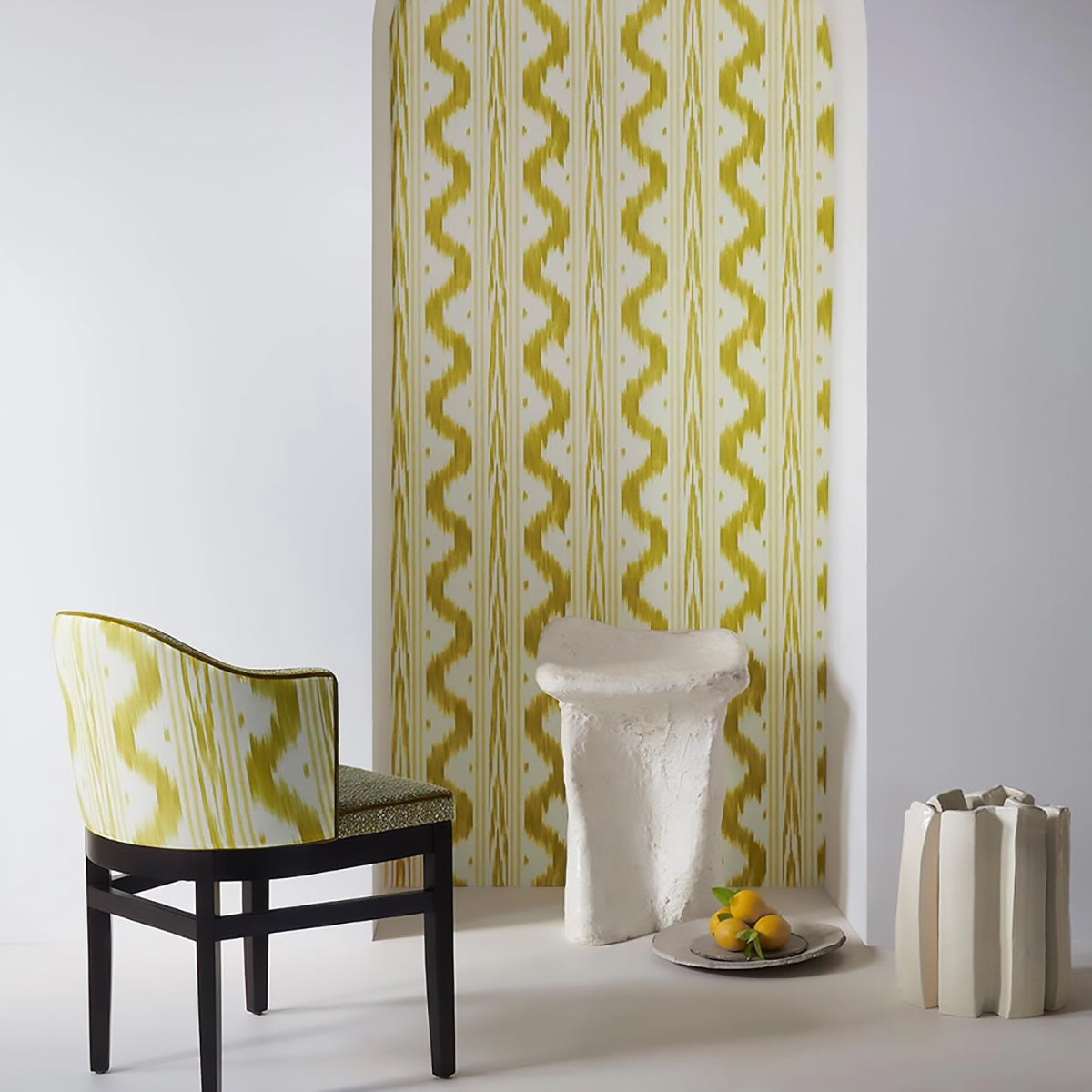 Toile de Nantes- Absinthe Fabric Sample