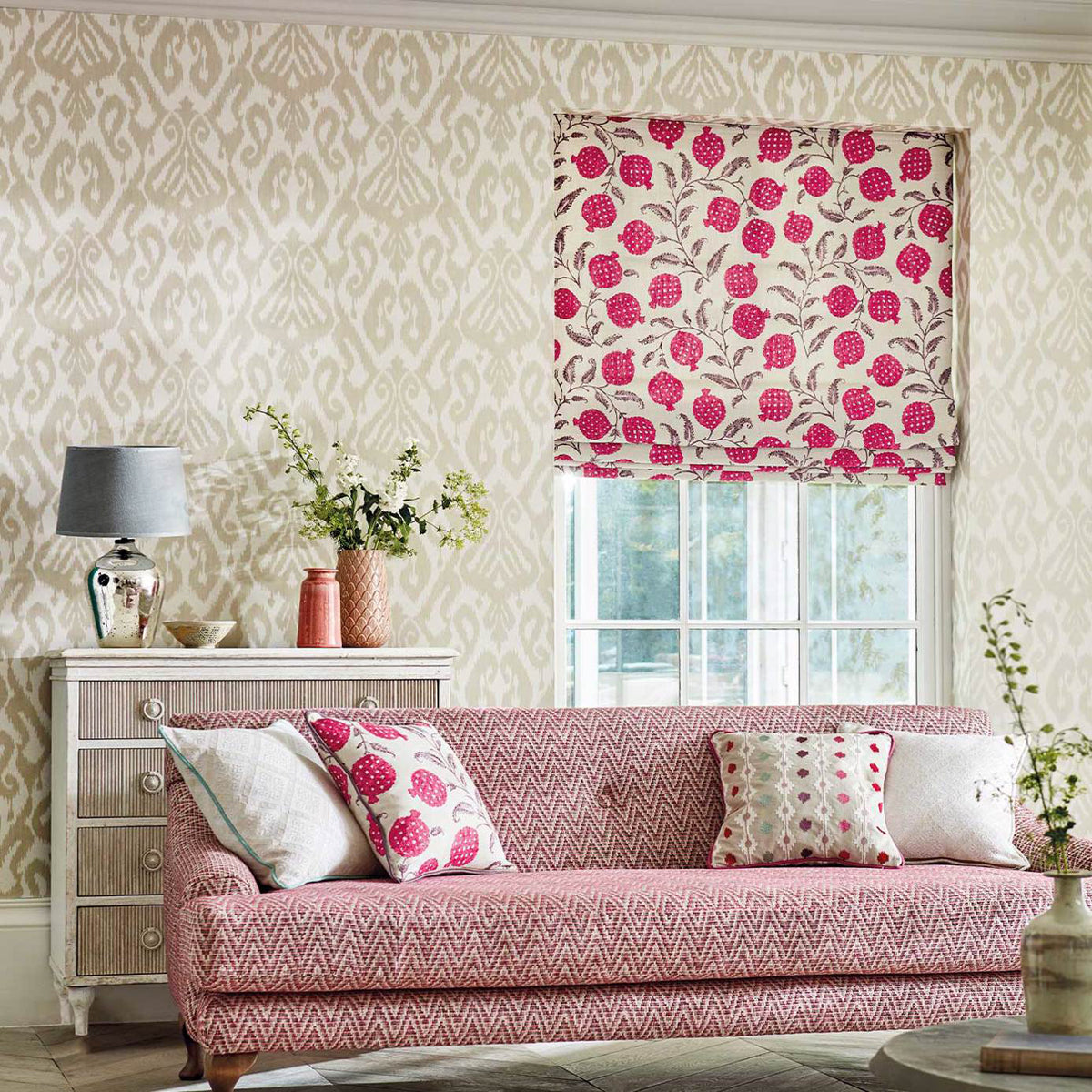 Kasuri- Linen Wallpaper