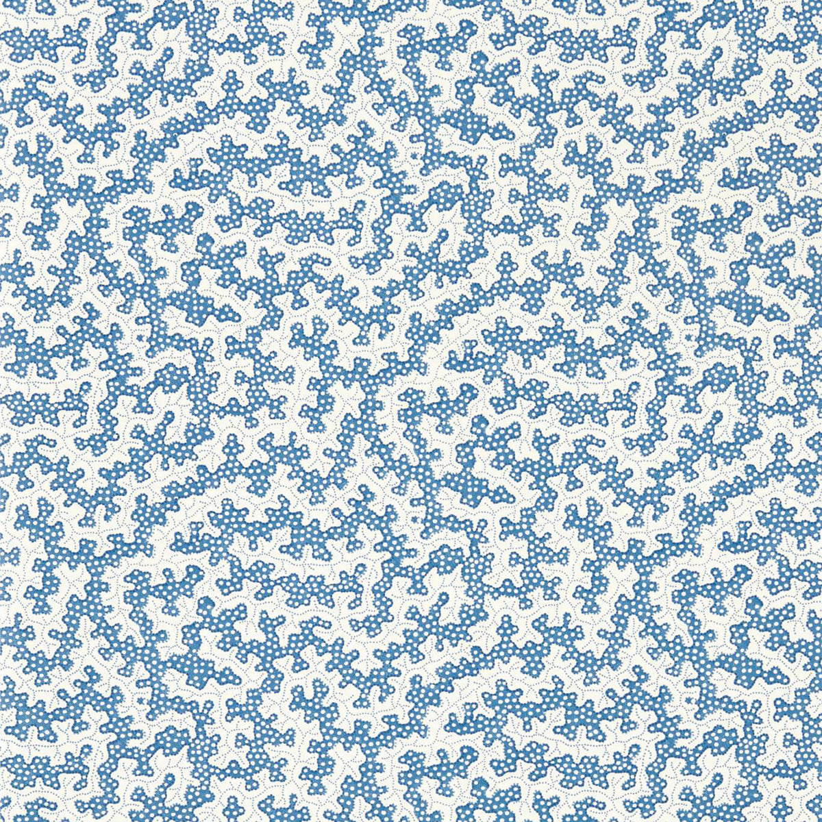 Truffle- Indigo Wallpaper