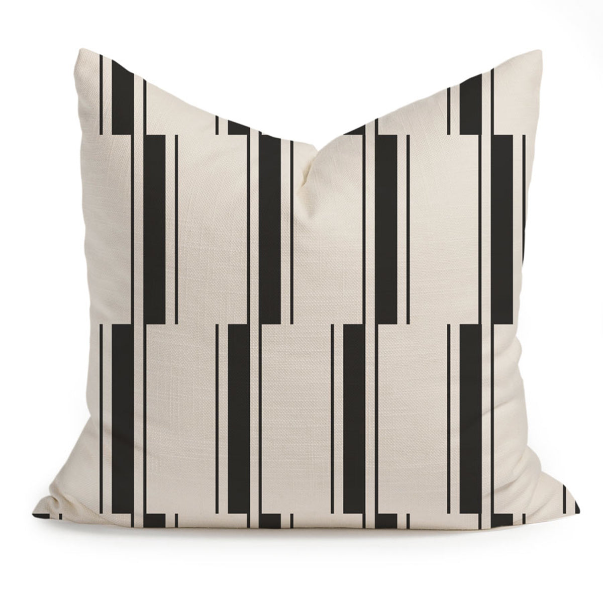 Moroccan Stripe- Charcoal Fabric