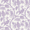 Balinese Peacock Wallpaper - Lavender