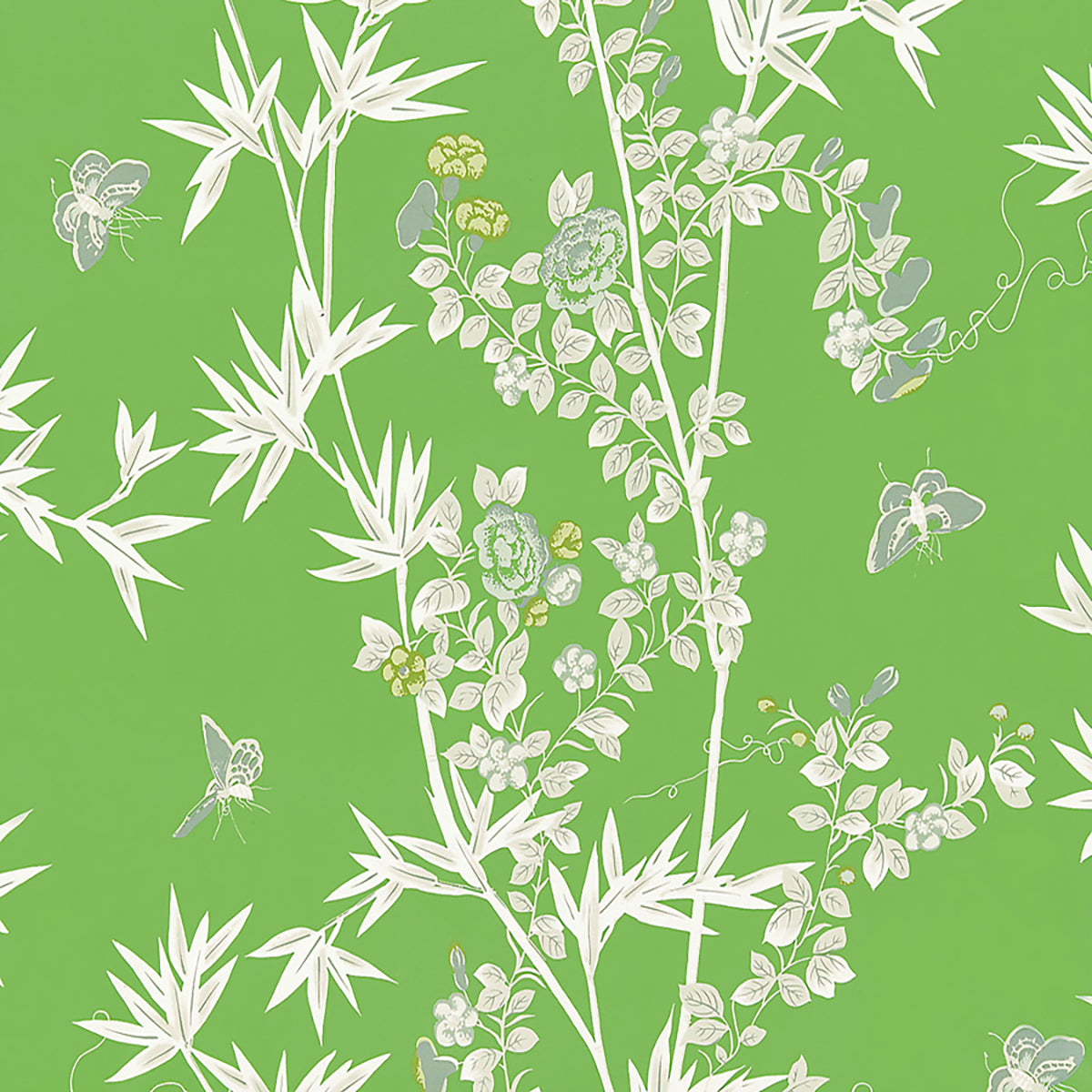 Jardín de Chine- Jade Fabric