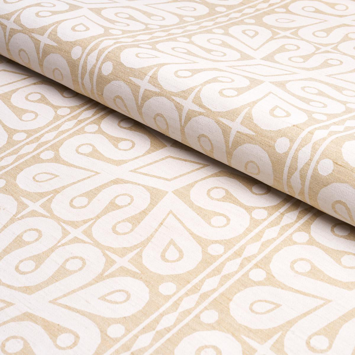 Borneo Silk- White Fabric