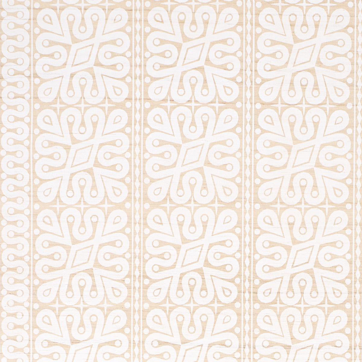 Borneo Silk- White Fabric