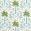 Island Palm Indoor/Outdoor Fabric - Blue