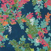 Central Park Wallpaper - Navy and Pink