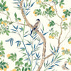 Claire Fabric - Yellow and Navy