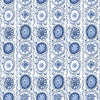Tamerlane 1 Fabric - Blue