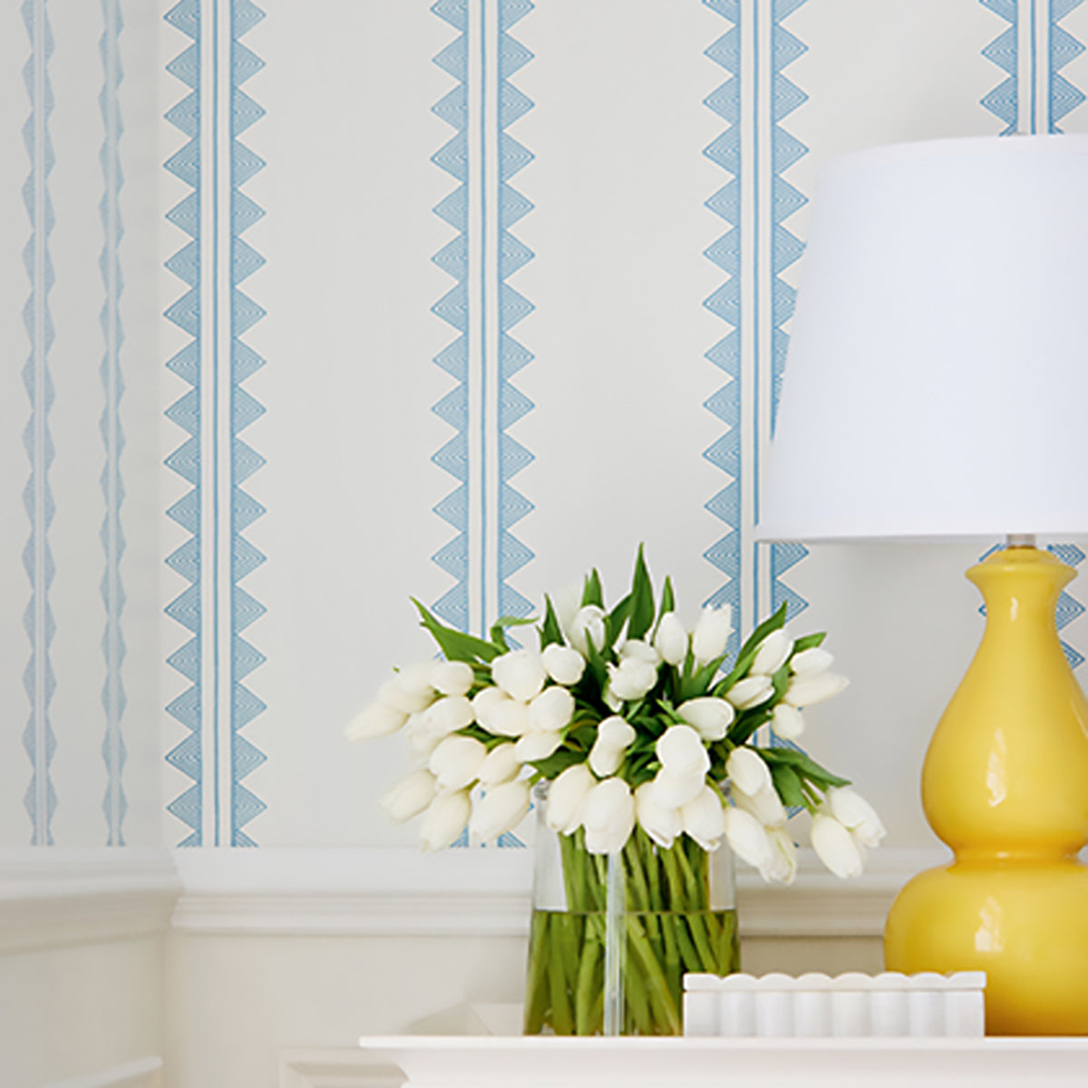 Thibaut Agave Stripe T16228 French Blue